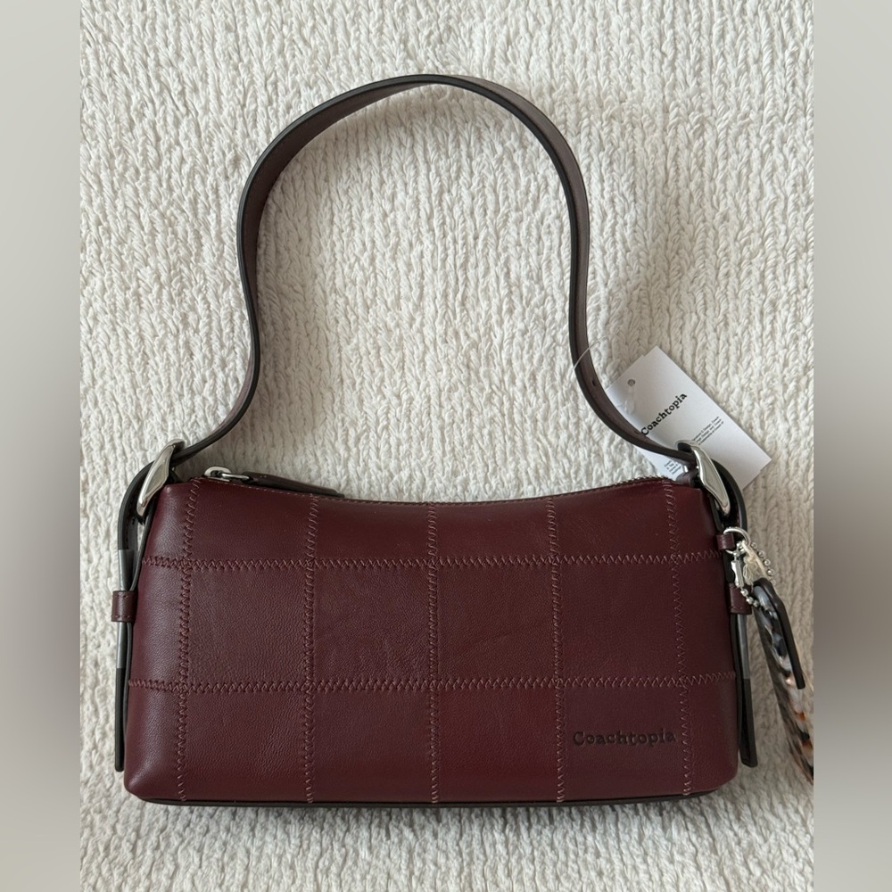 Coach Alter/Ego small shoulder bag in Merlot NWT